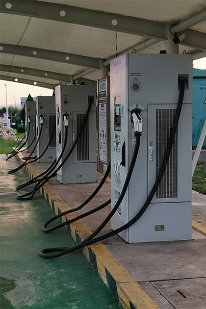 fast ev charging station case-aegen