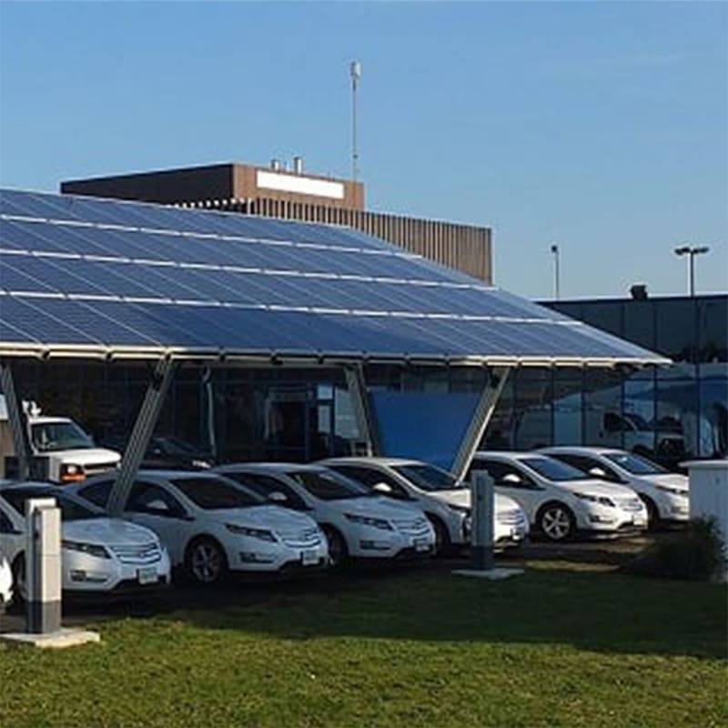 solar ev charging station