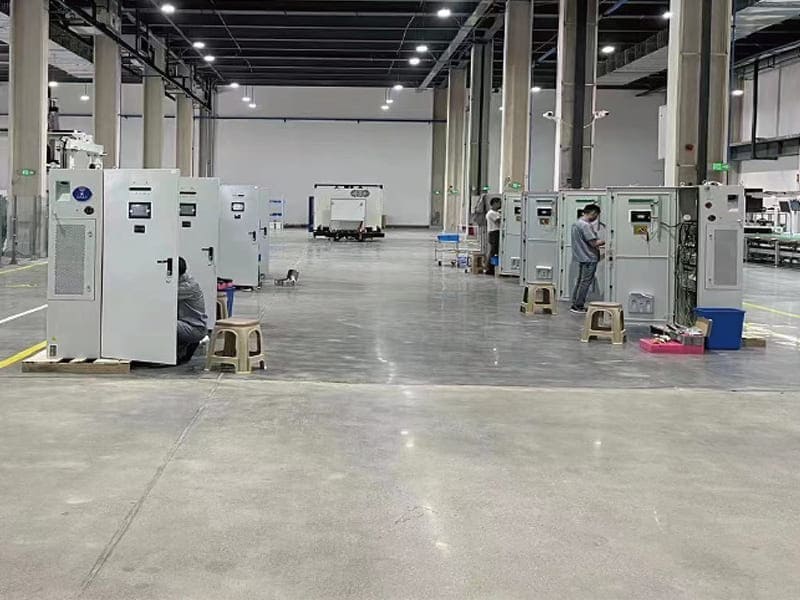 ev charging station factory-aegen