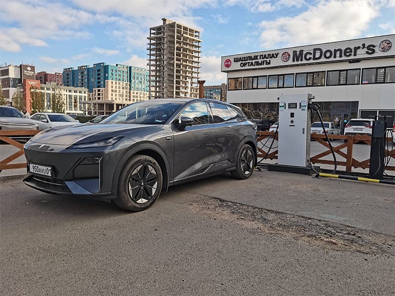 dc fast EV charging station-aegen